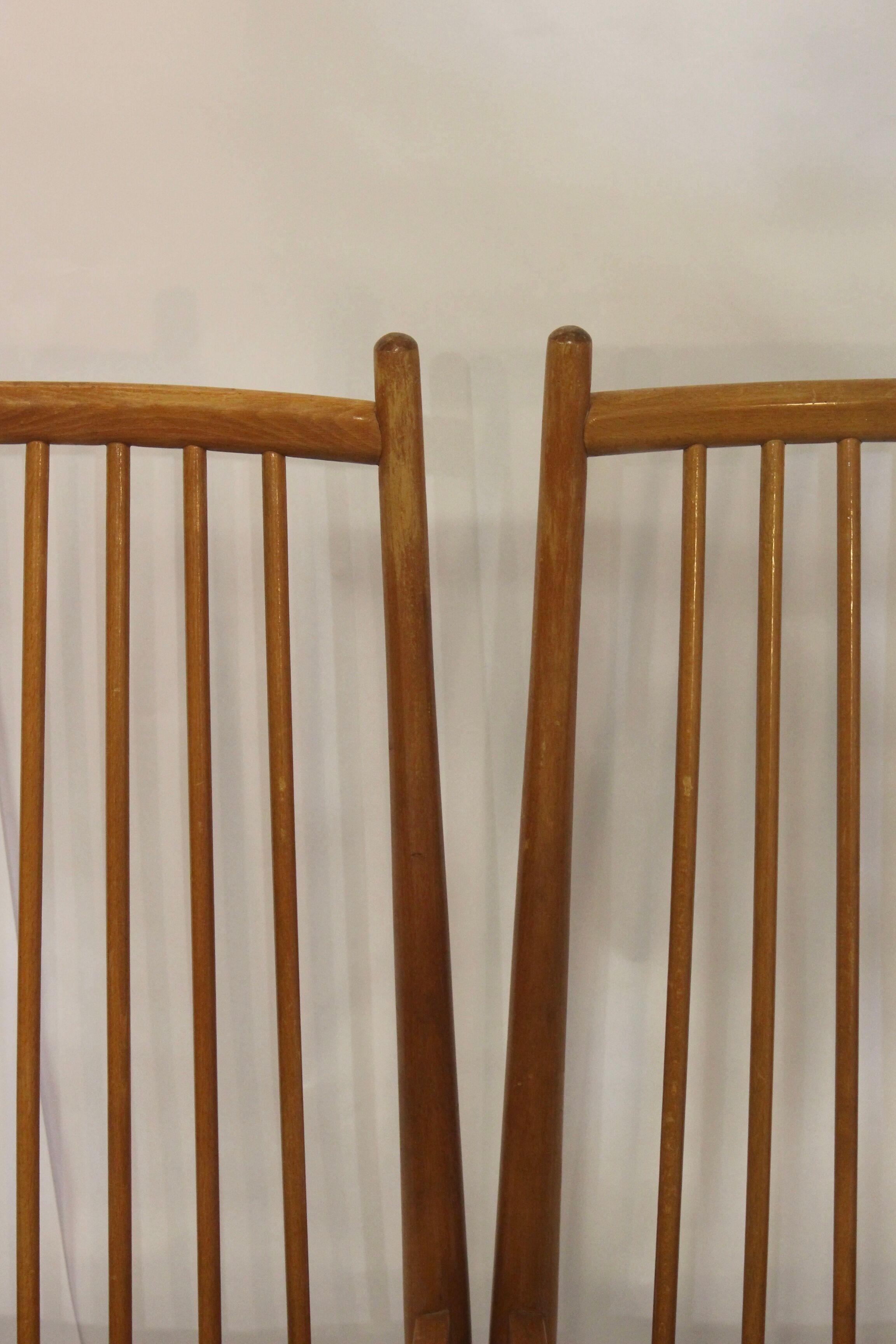 Set of 4 Scandinavian chairs year 70s