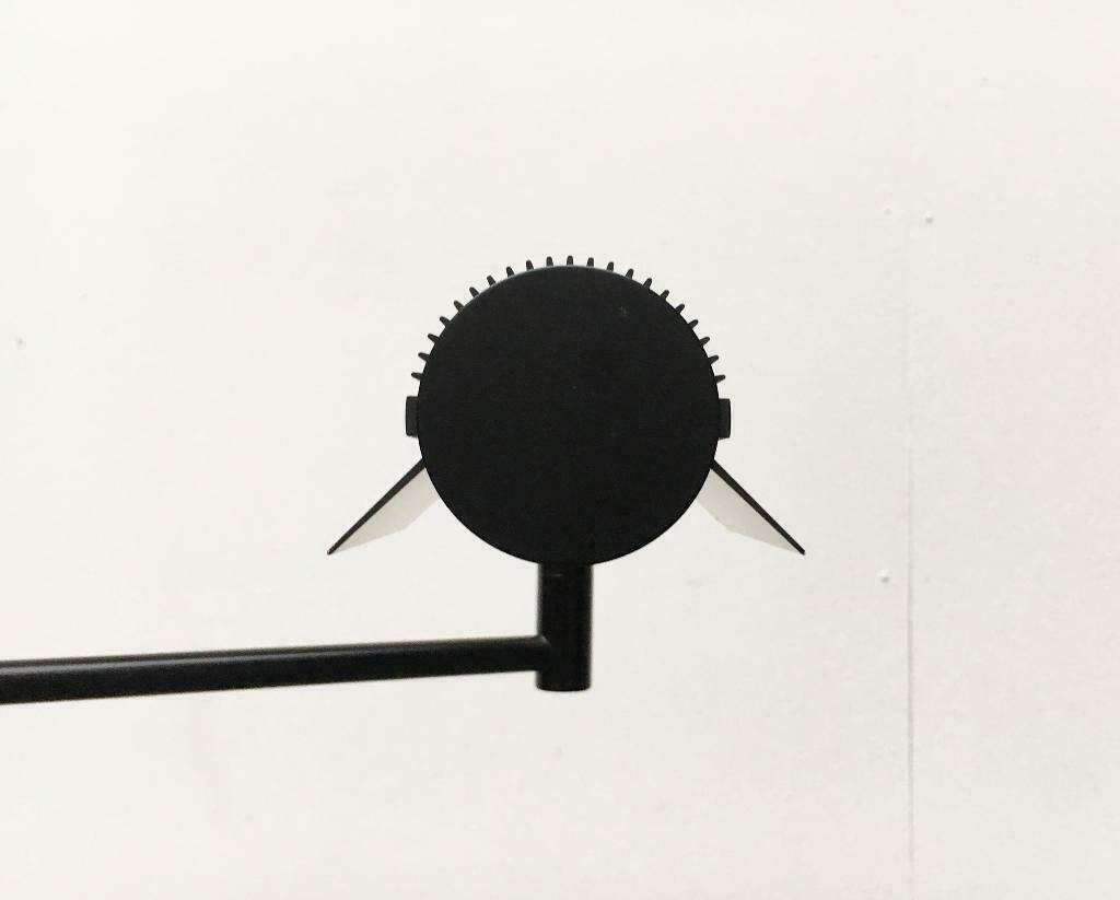 Haloprofile floor lamp from the vintage space age by V. Frauenknecht for Swisslamps International, 1970s.