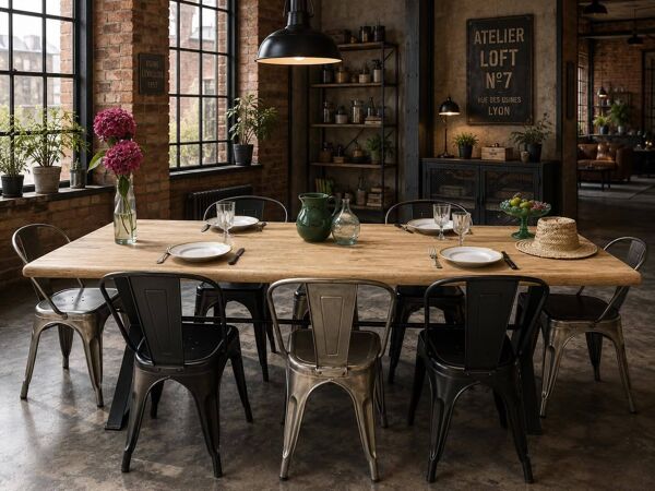 Table industrielle