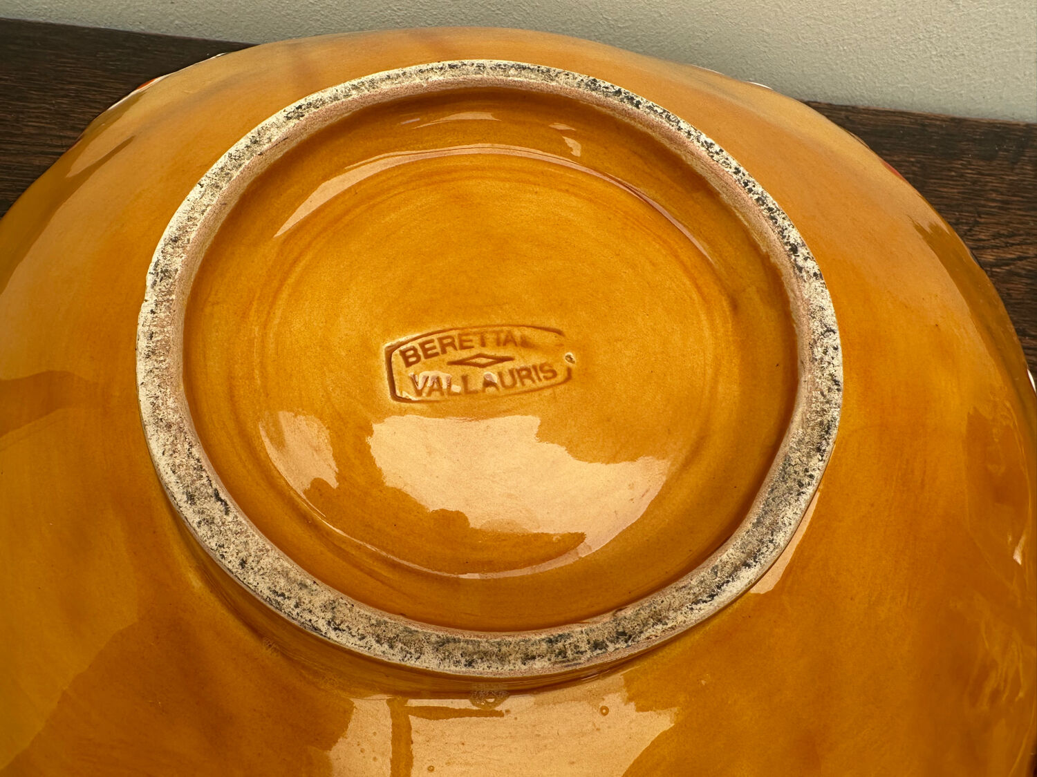 Beretta Vallauris ceramic centerpiece/fruit basket