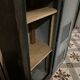 Old industrial metal cabinet – vintage workshop furniture