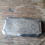 Napoleon III style snuffbox in silver
