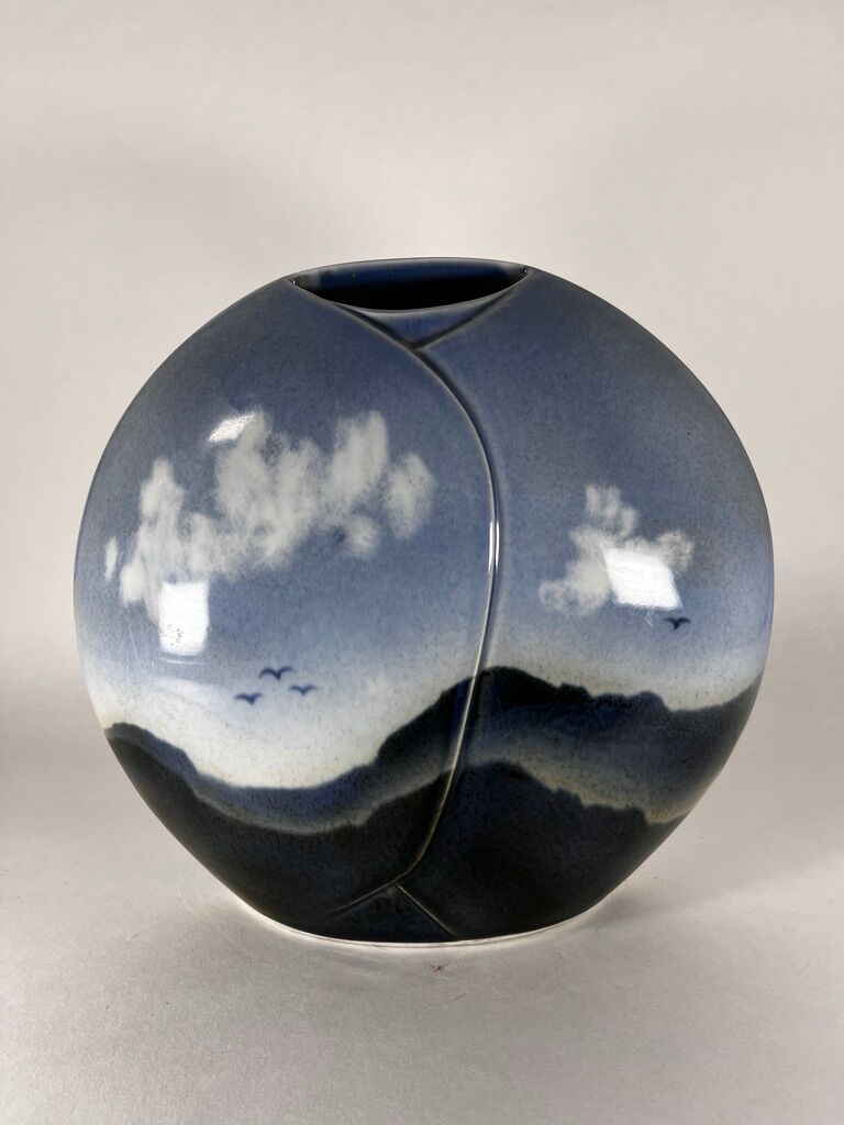 Vase yves mohy for virebent 1970