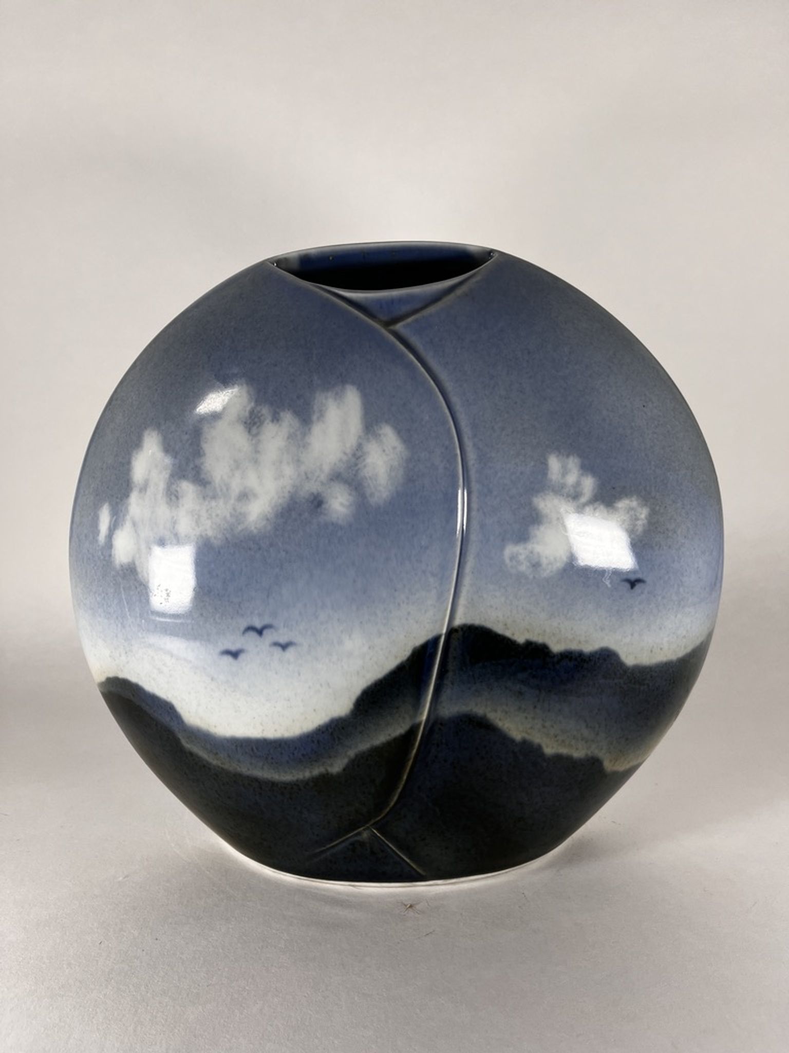 Vase Yves Mohy pour Virebent 1970