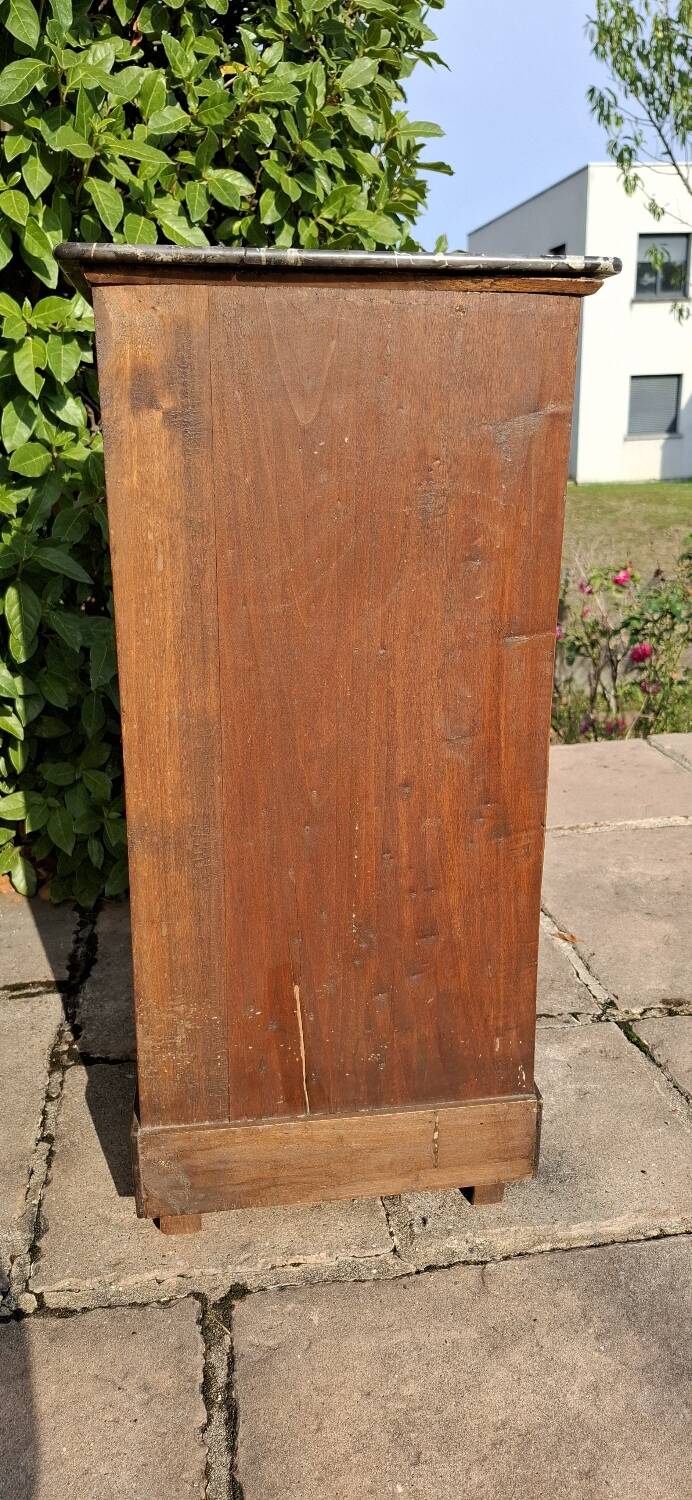 Table de chevet noyer