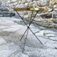 Tripod side table by Mechanical Mirror Works Inc 1950