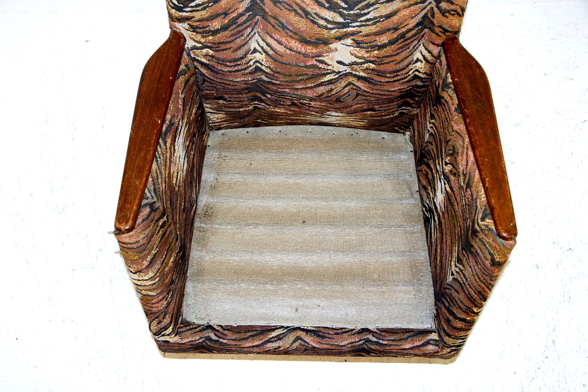 Vintage armchair "tiger", Sweden, 1960