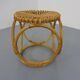 Bamboo Stool, Italy, 1960s