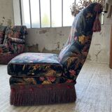 Jean Roche floral armchair
