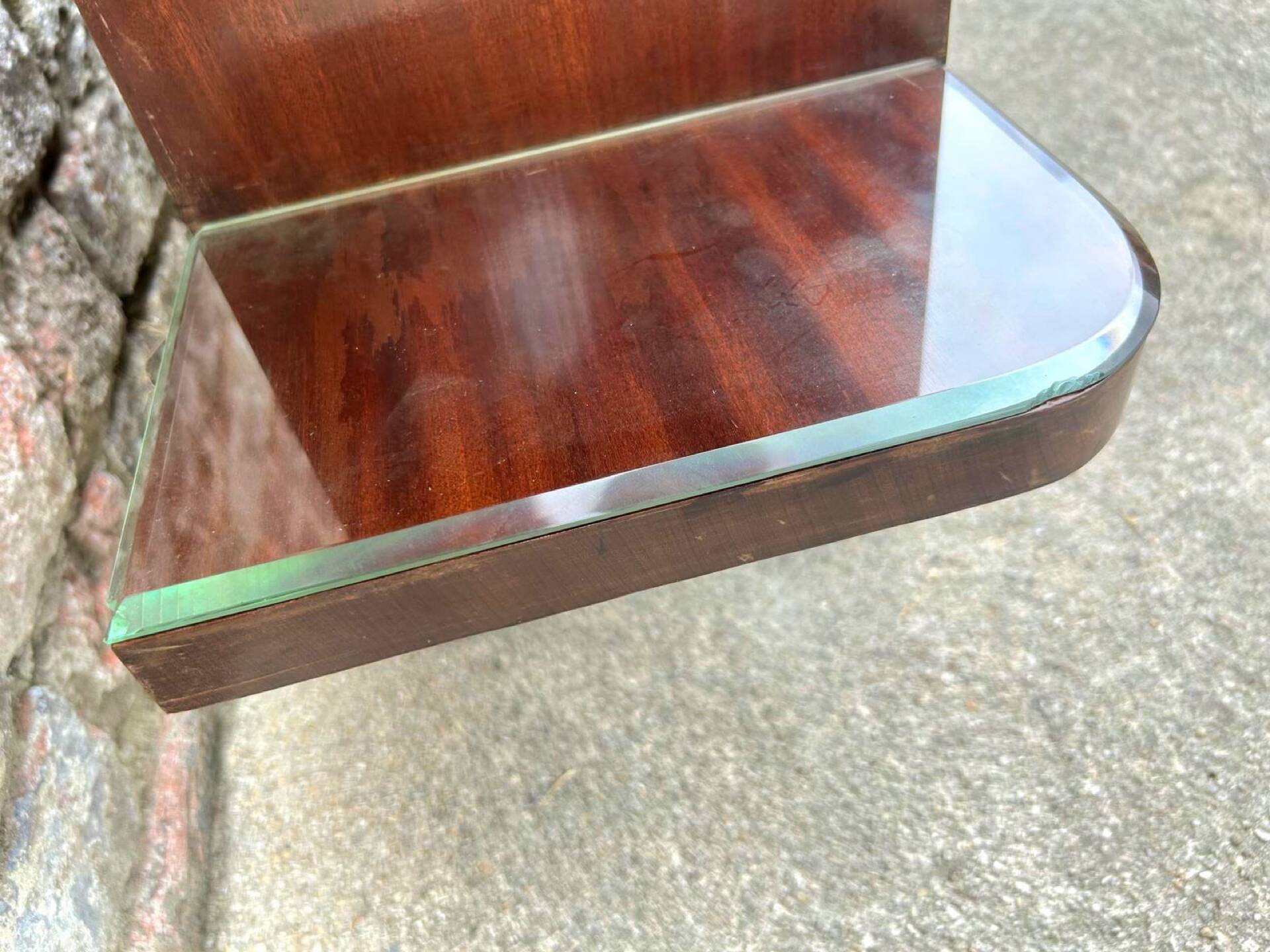 Art Deco mahogany sideboard, television unit.