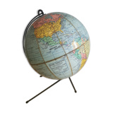 Vintage globe on feet