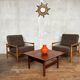 Pair of Scandinavian armchairs designed by Erik Wørtz for Möbel-Ikea, 1960.