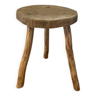 Raw tripod stool