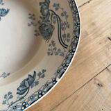 Assiette creuse U&C Sarreguemines modèle « Royat »
