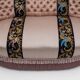 Rare 19th Century Napoleon III Silk Satin Sofa