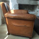 Fauteuil club en cuir