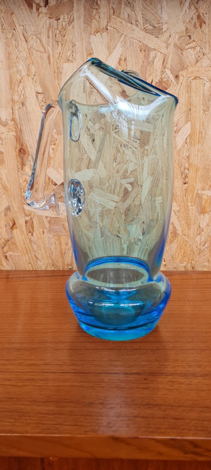 Blown glass decanter
