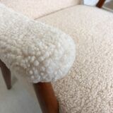 Restored Scandinavian vintage armchair