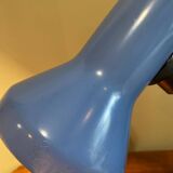 Blue desk lamp