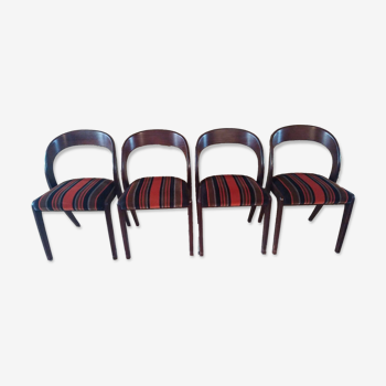 4 chaises gondole Baumann