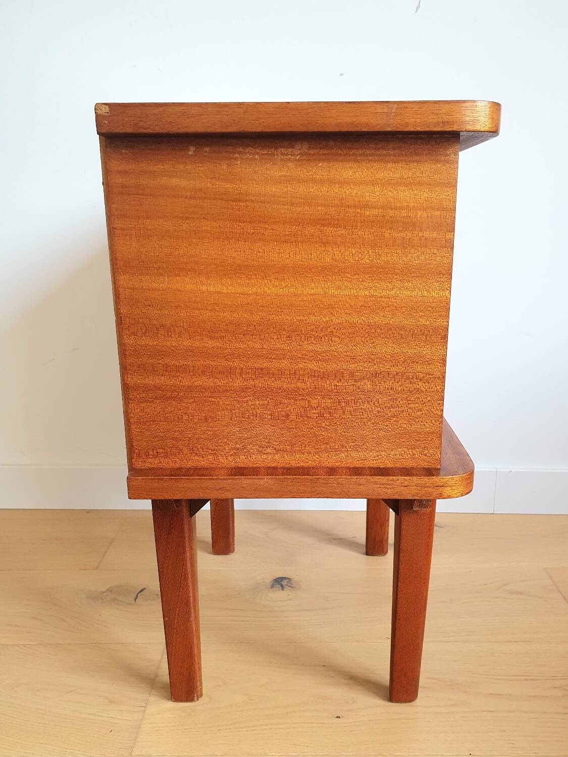 Vintage teak bedside table