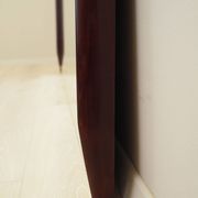 Mirror in mahogany frame, Italian design, 1970s, production: Italy