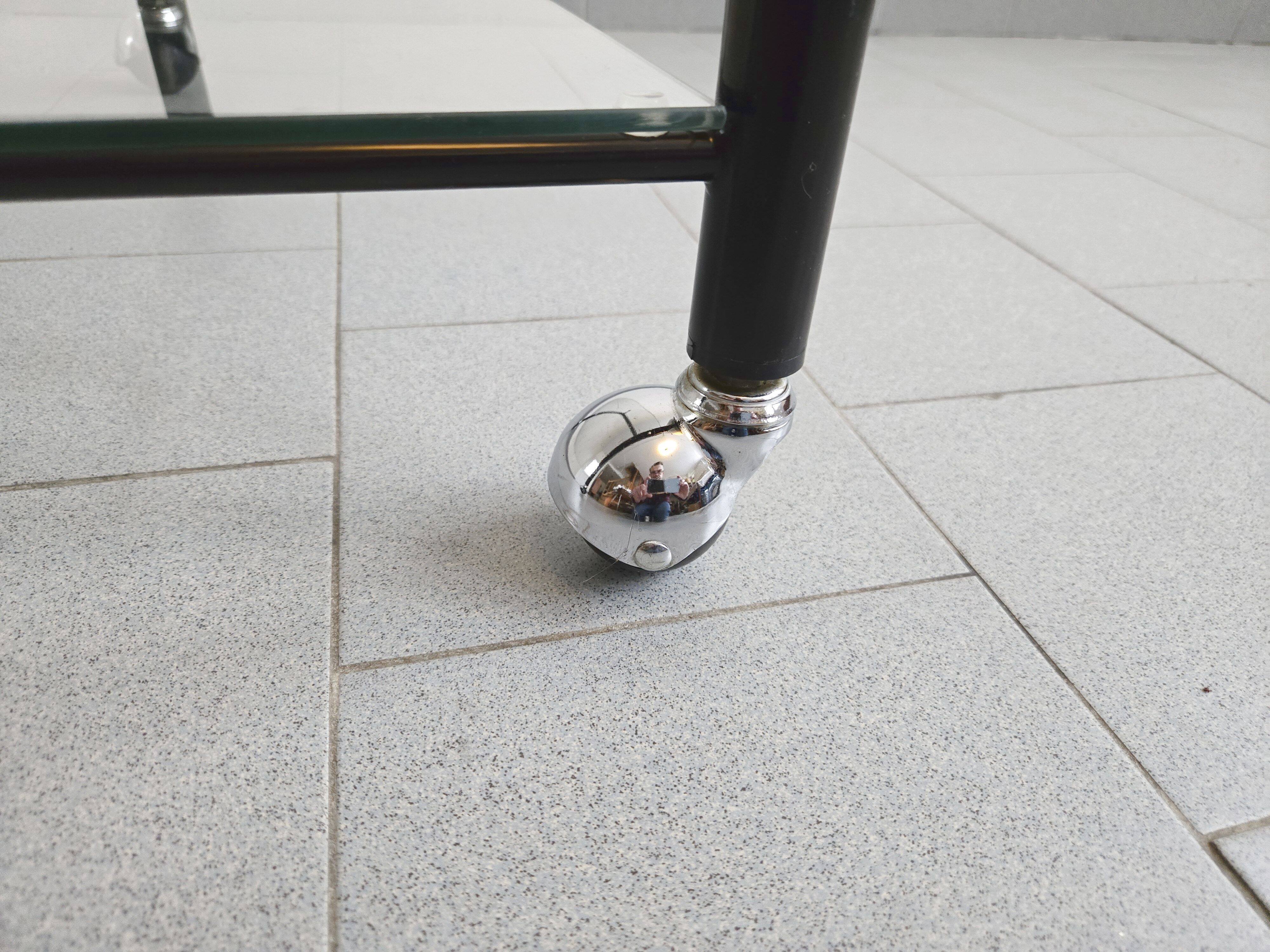 Vintage 1980s rolling trolley