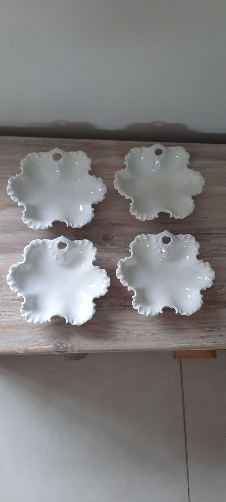 White porcelain platter