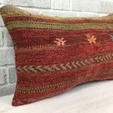 Coussin kilim fait main 12x20 pouces