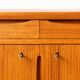 Teak buffet Bruksbo, timeless and modern Scandinavian design from the mid-century.