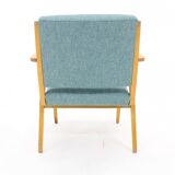 1960s Selman Selmanagic armchair by VEB Deutsche Werkstätten Hellerau, Germany