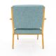1960s Selman Selmanagic armchair by VEB Deutsche Werkstätten Hellerau, Germany