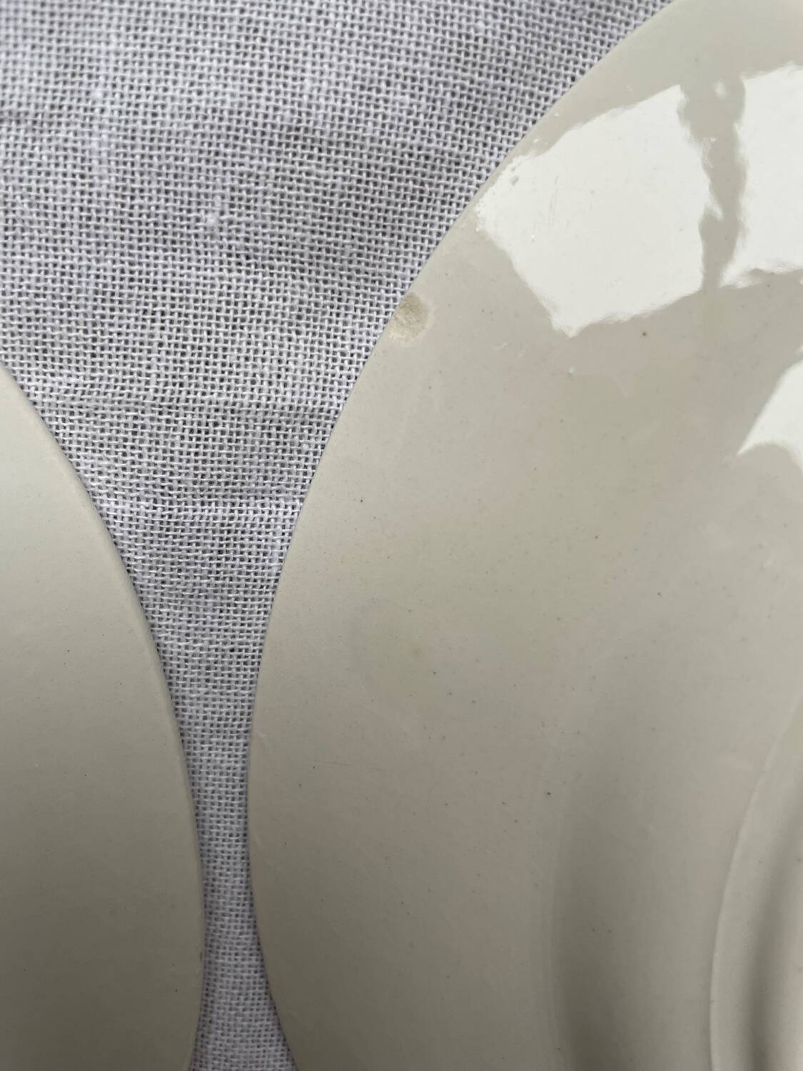 6 dessert plates Sarreguemines Digoin Model André