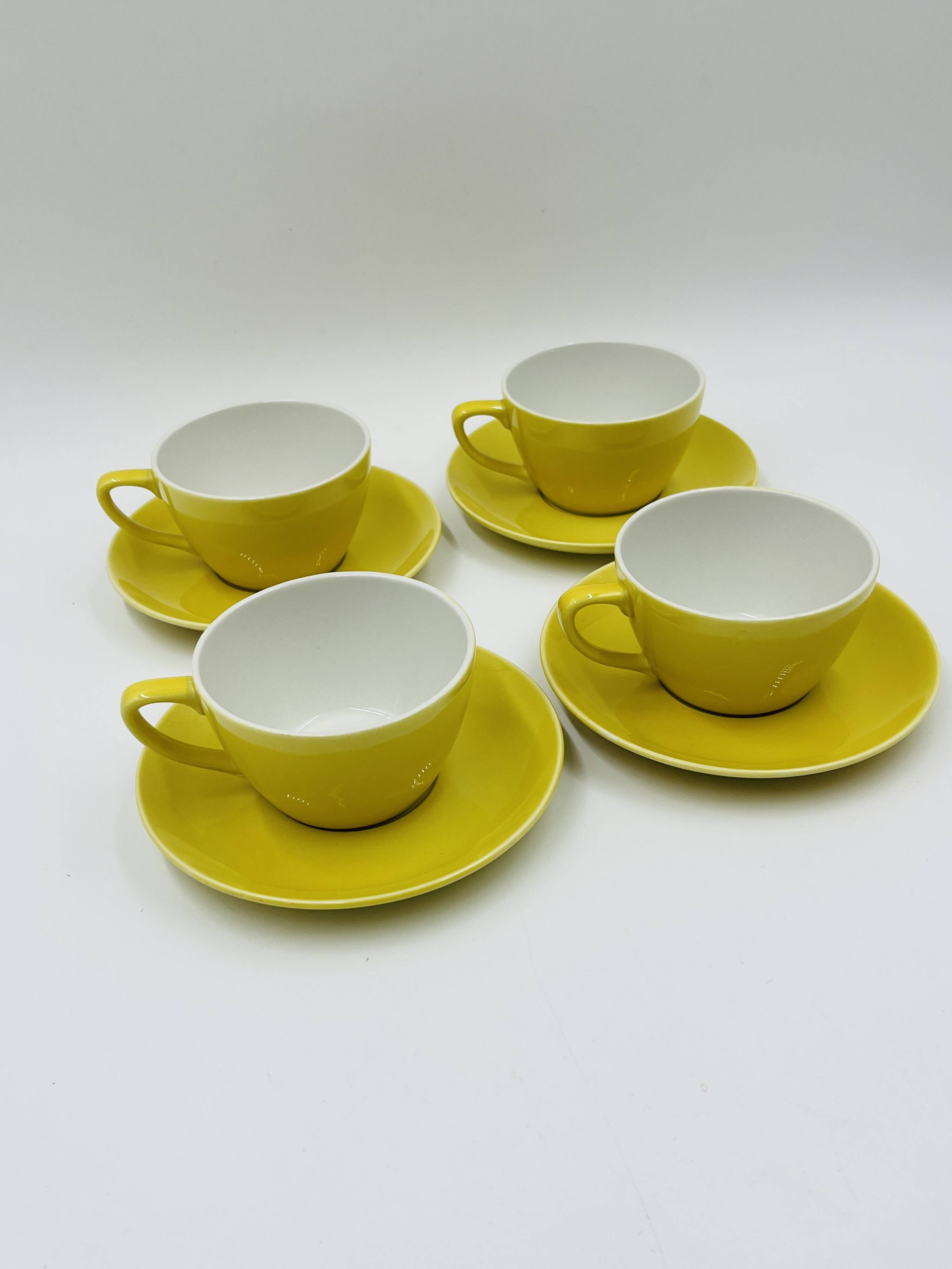 Set of 4 cups and saucers Villeroy & Boch
