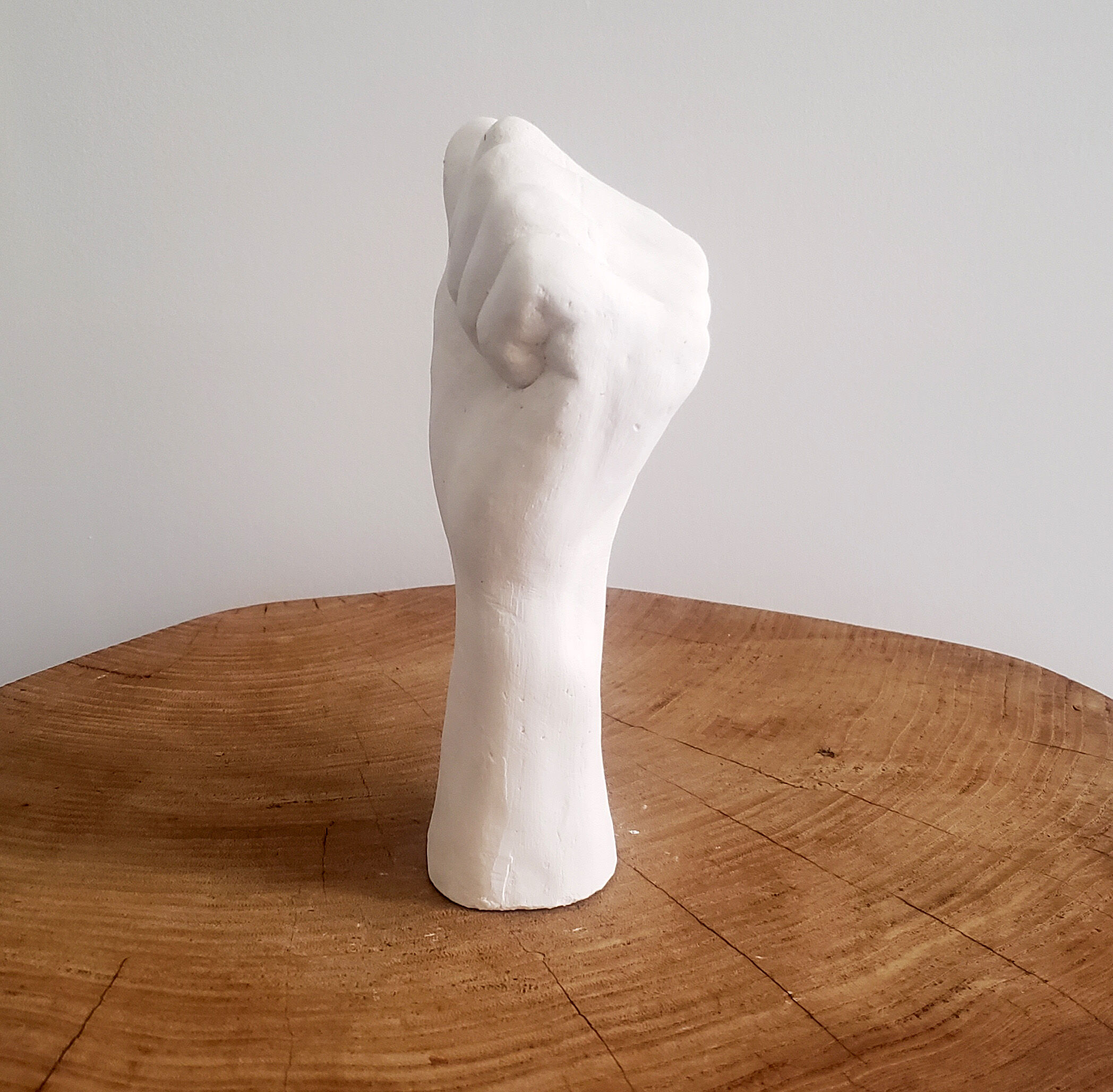 Plaster hand