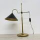 Mid-century adjustable brass desk lamp, 1970s