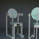 Paire de chaises 'Plakhout' par Henk Lampe, 1979