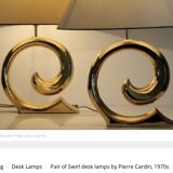 Pierre Cardin lamps from the 70s.