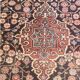 Tapis rouge en laine