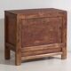 Small antique sideboard with brown patina (circa 1900)