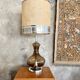 Grande lampe verre 1970