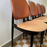 Baumann Pegasus chairs from the 60s (X4)