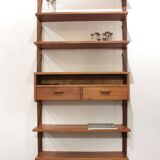 Danish vintage teak shelf, 1960s