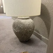 Old jar lamp