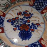Plate Imari ceramic Asian porcelain