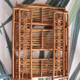 Small rattan shelf