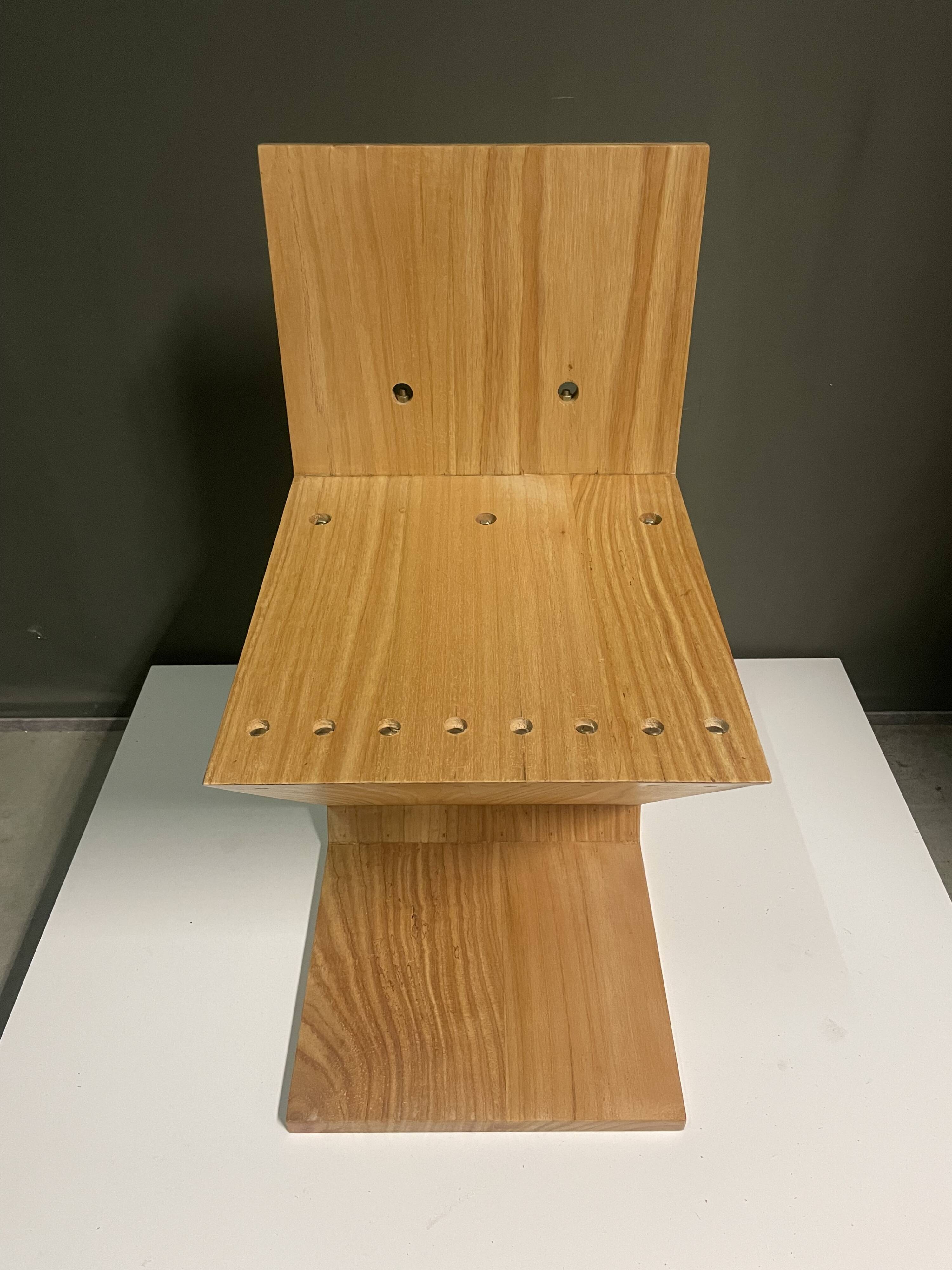 Zig Zag Chair after Gerrit Rietveld