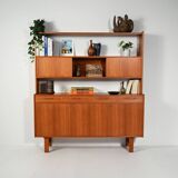Sideboard with teak bookcase, 1960s