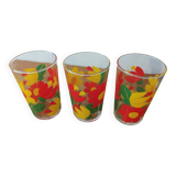 Set of 3 glasses