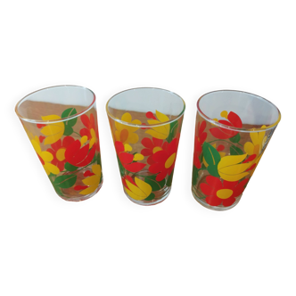 Set of 3 glasses